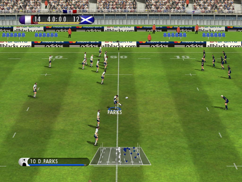 Rugby 08 screenshot 4 for Playstation 2